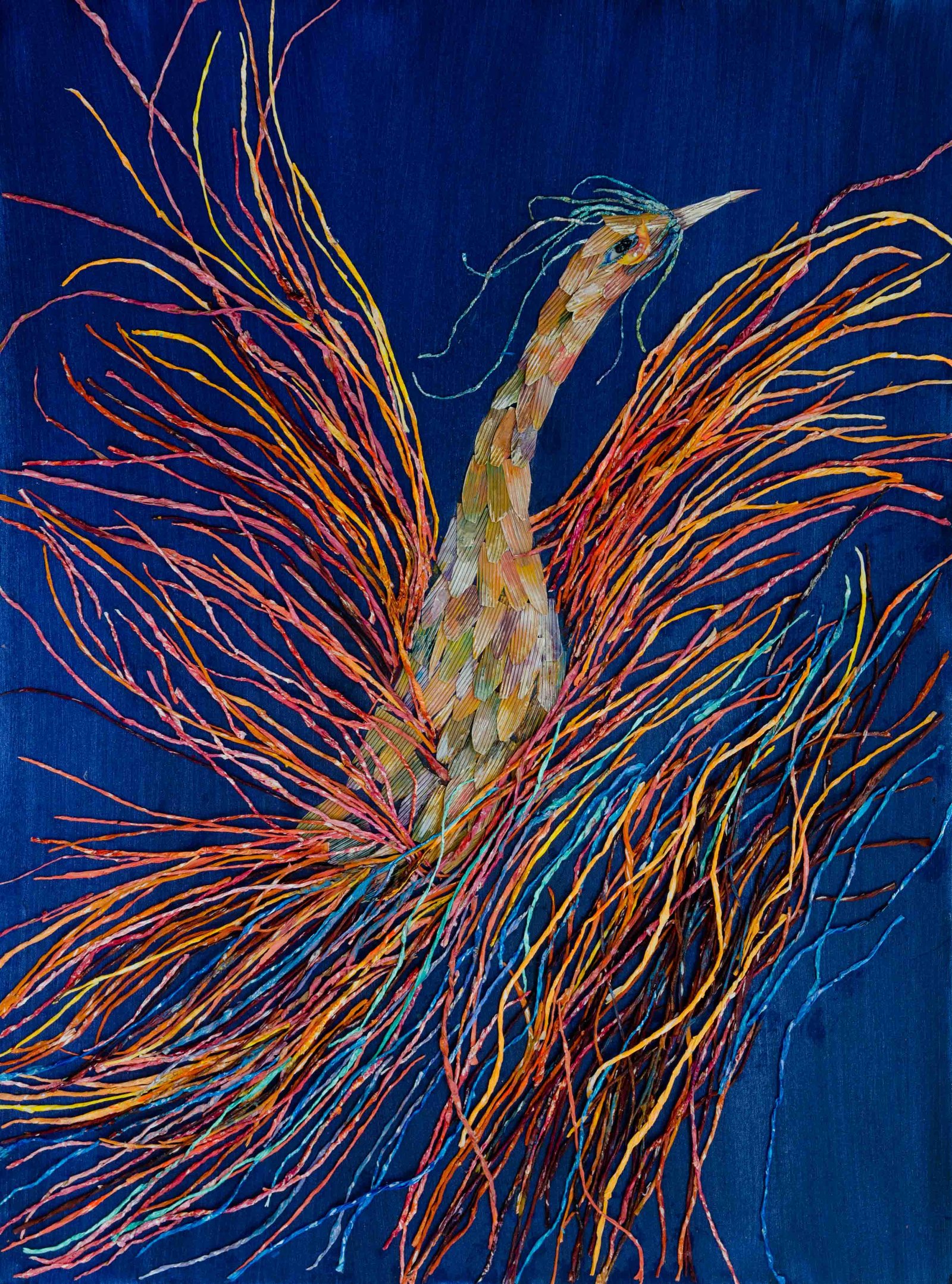 Haekyeng studio archive and selected canvases